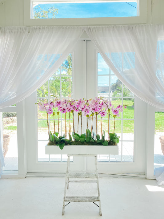 Orchid table Runner